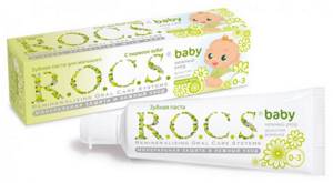 Зубная паста ROCS (РОКС) Kids Барбарис, 45 г. (3-7 лет) – Интернет ...