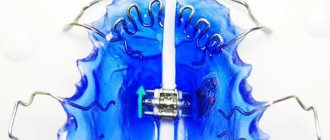 одночелюстная пластина